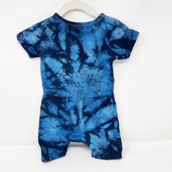 Sovereign Code 18M Tie Dye Romper - Blue/Black - Toddler - Picture 4 of 7